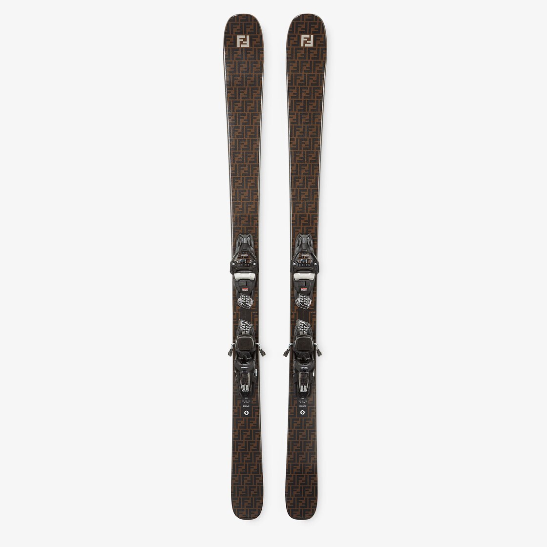 FF Ski Blizzard X Fendi skis Brown - Image 1/6