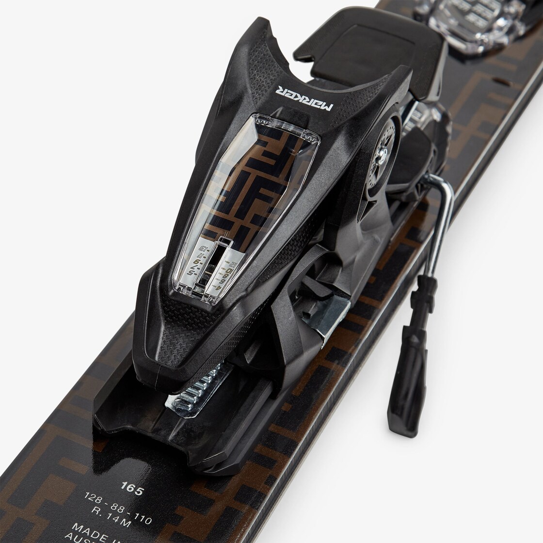 FF Ski Blizzard X Fendi skis Brown - Image 4/6