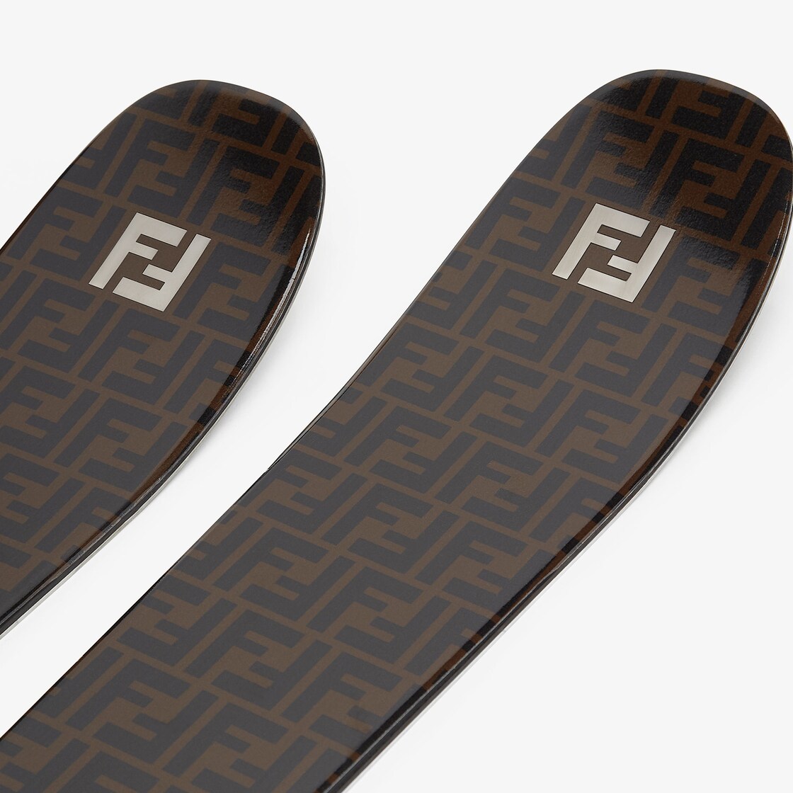 FF Ski Blizzard X Fendi skis Brown - Image 5/6