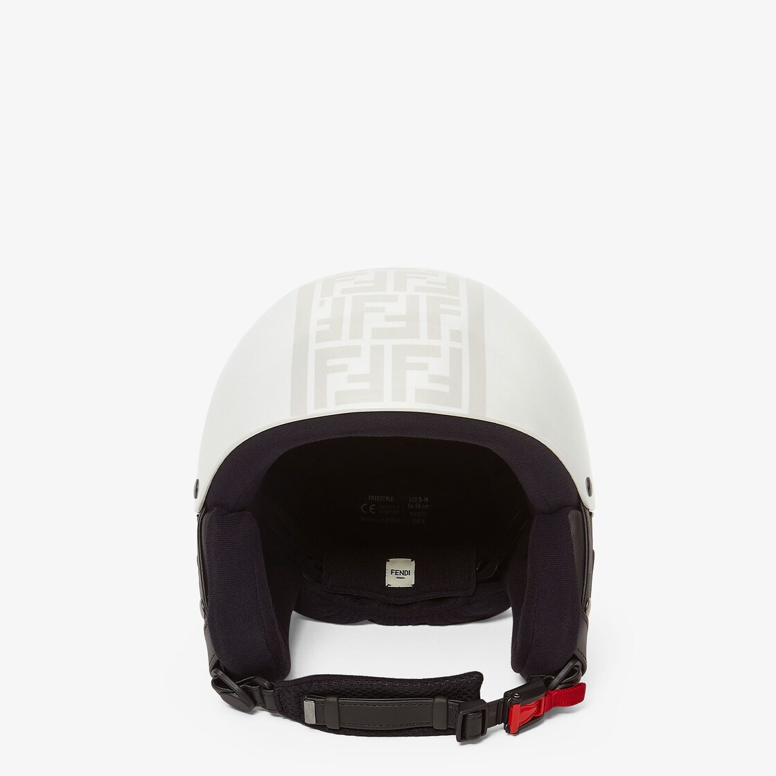 geleidelijk bijeenkomst jam Helmet - White ski helmet | Fendi