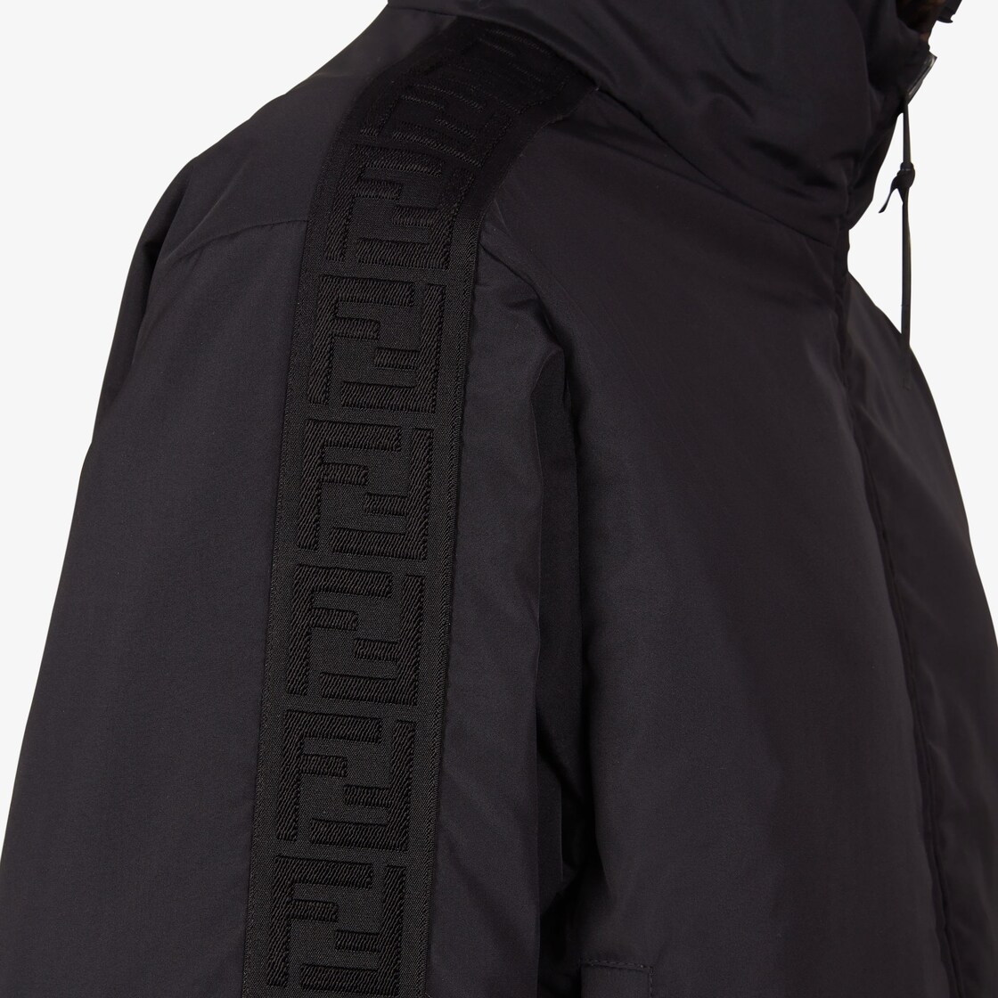 Fendi Reversible Windbreaker Jacket in Black for Men