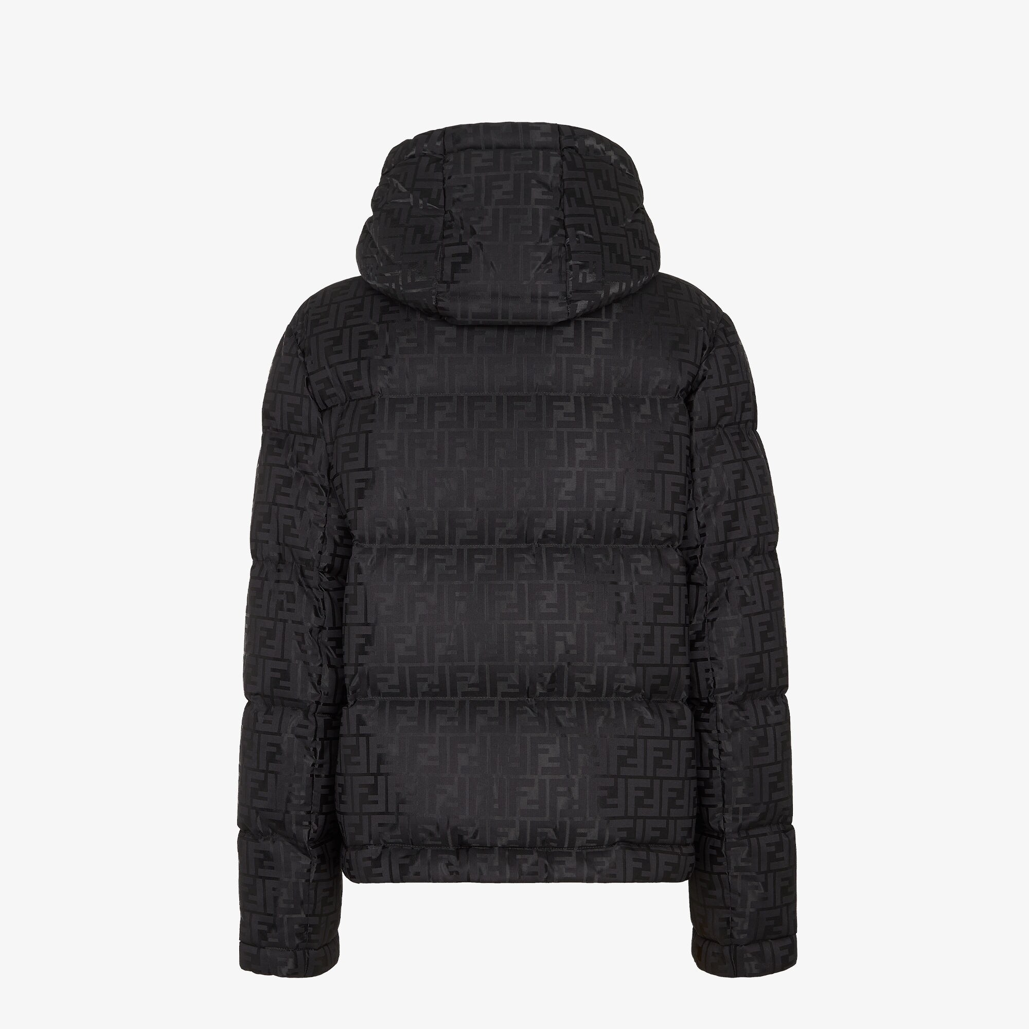 Down jacket Technical fabric Black | Fendi