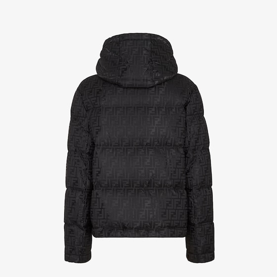 Fendi Puffer jacket with high collar and drawstring hood | Thumbnail 2