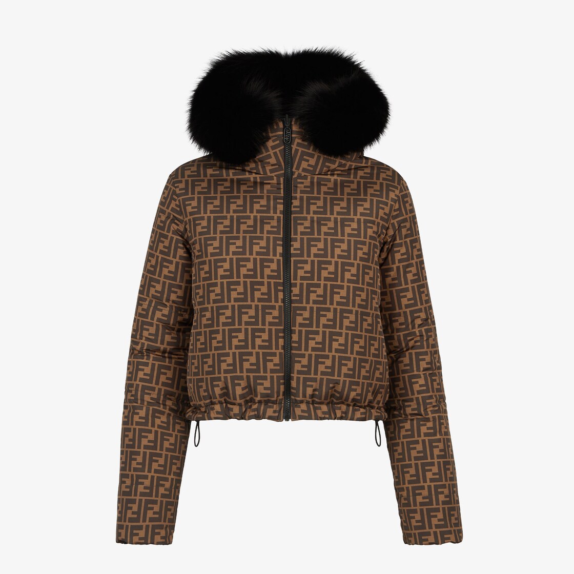 Fendi FF Reversible Down Jacket ○ Labellov ○ Buy and Sell Authentic Luxury