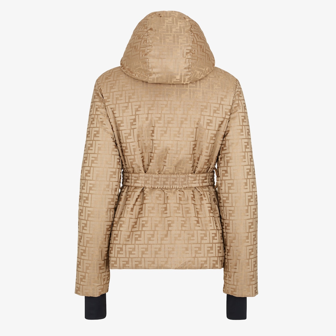 Ski Jacket Tech fabric Beige Fendi