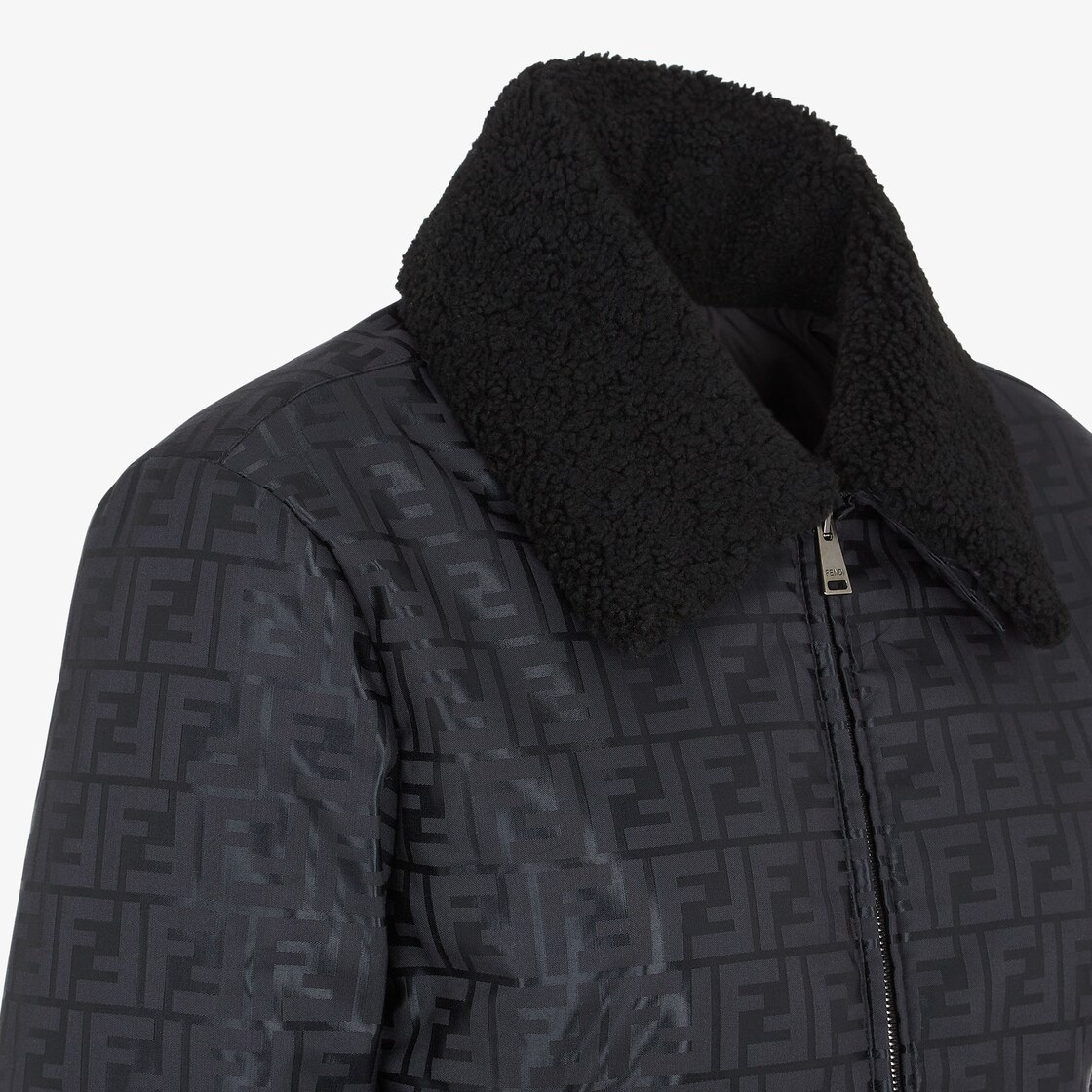 Jacket Tech fabric Black - Image 3/3