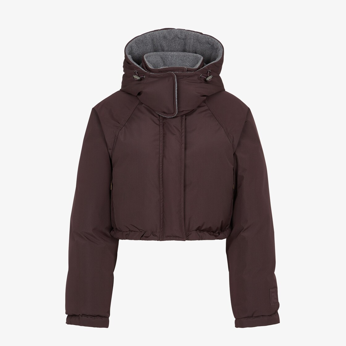 Ski Jacket Tech fabric Purple Fendi