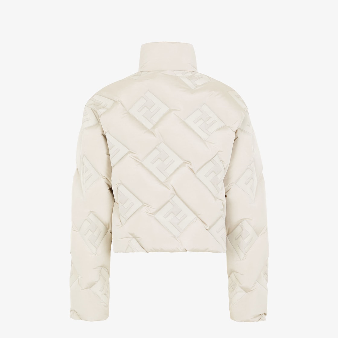 Puffer Jacket White FF technical fabric puffer jacket White - Image 2/3