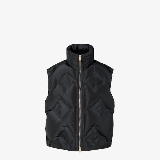 Fendi Gilet In Black
