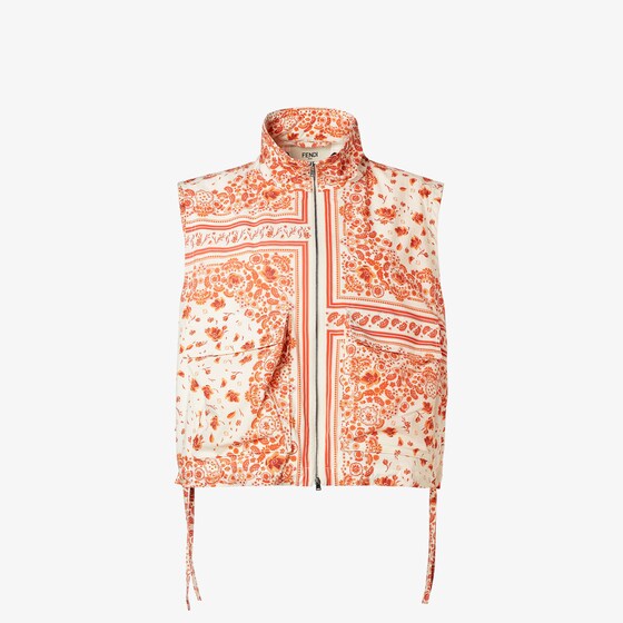 Fendi Gilet In Pink
