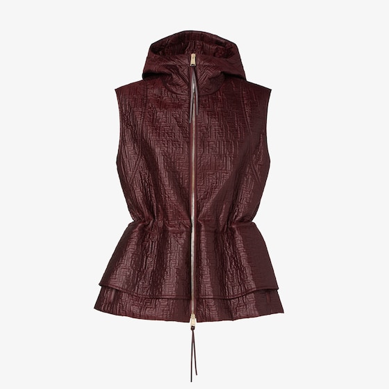 Fendi Gilet In Brown