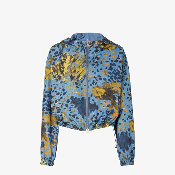 Fendi Windbreaker In Blue