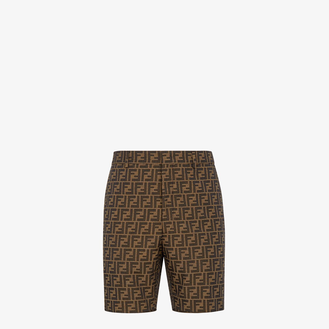 Bermudas - FF jacquard fabric pants | Fendi