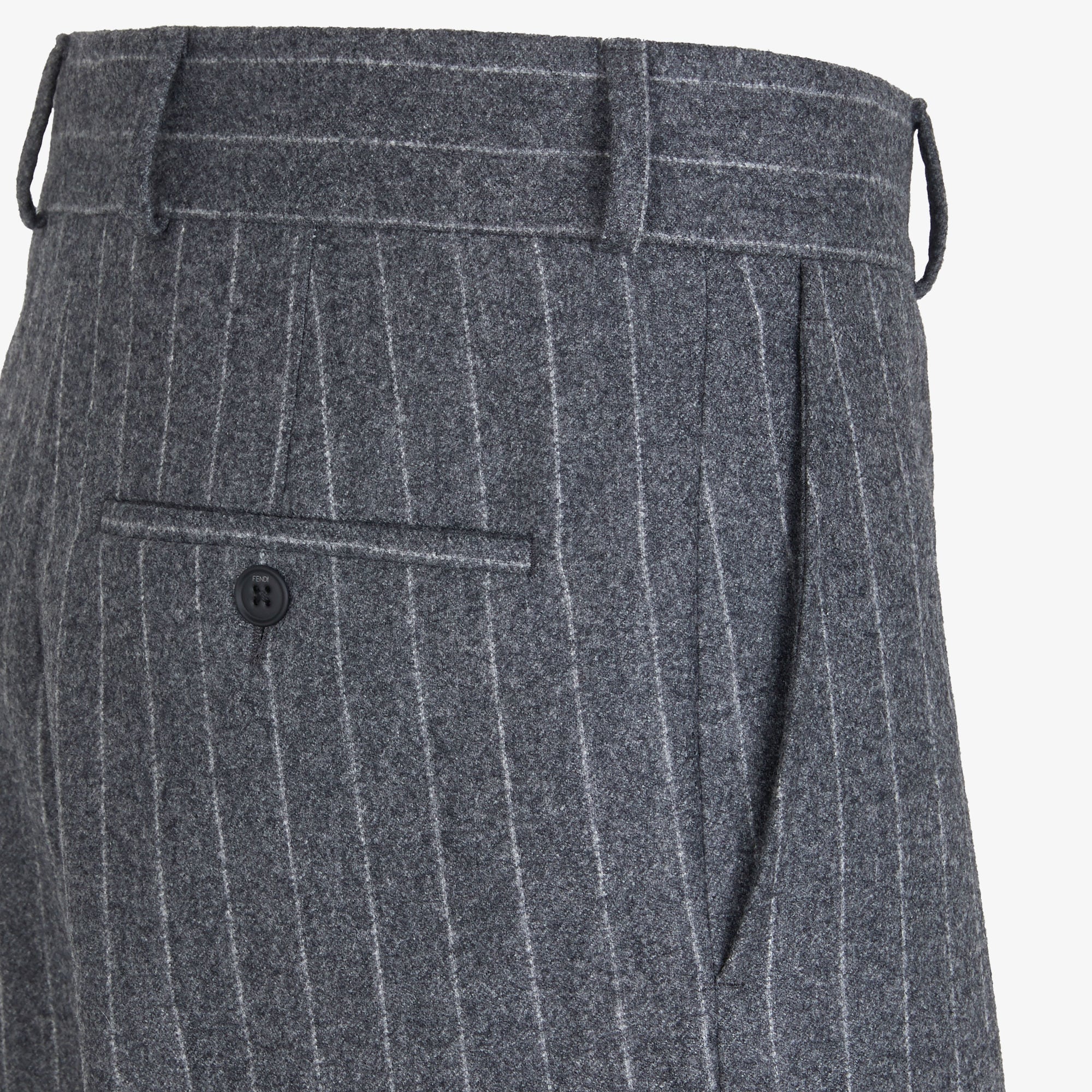 Trousers Wool Grey | Fendi