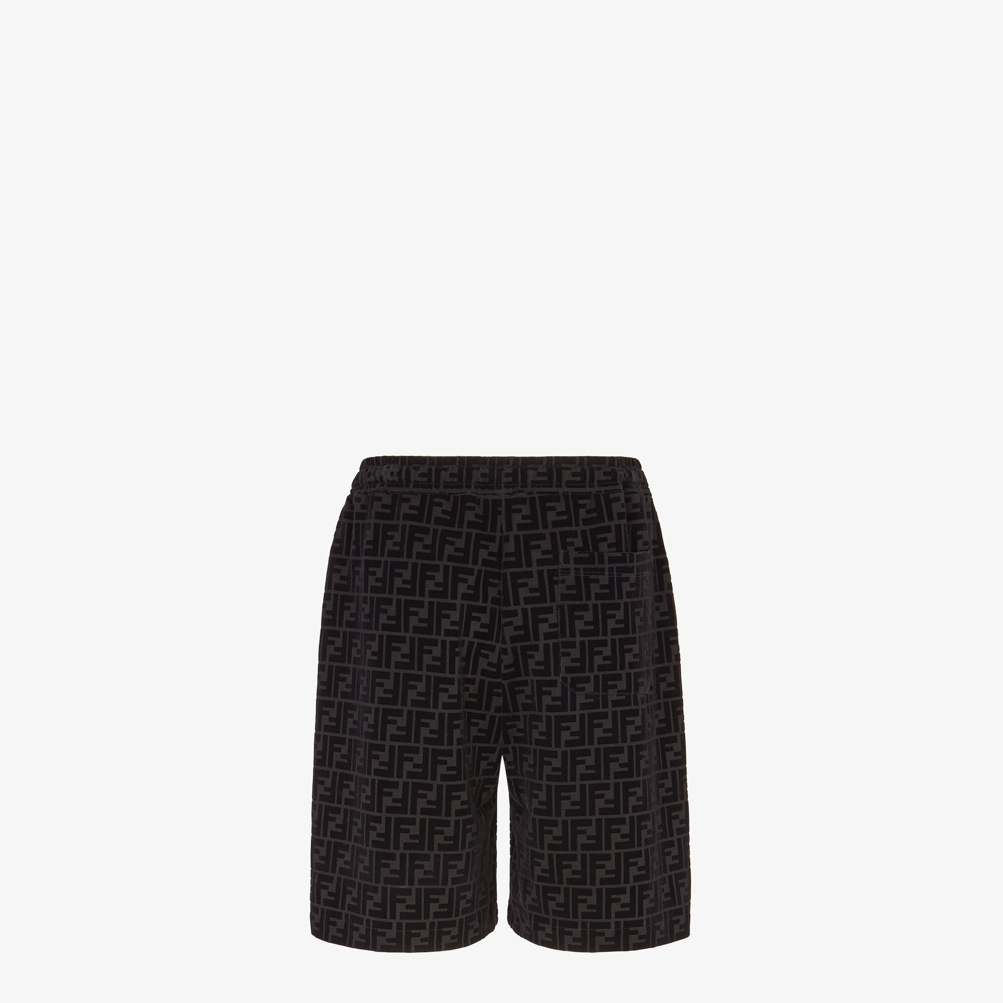 ハーフ・ショートパンツ Fendi Black Poplin Bermuda Shorts FENDI Fendi Men Black Poplin Bermuda Shorts | luosophy