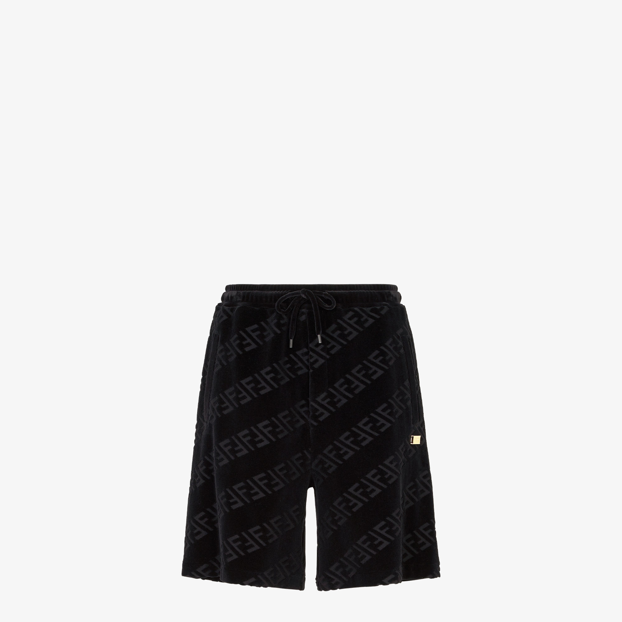 fendi black shorts