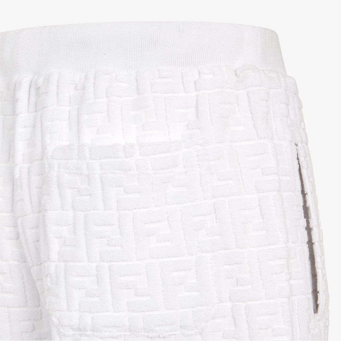 Bermudas White FF terry shorts White - Image 4/5