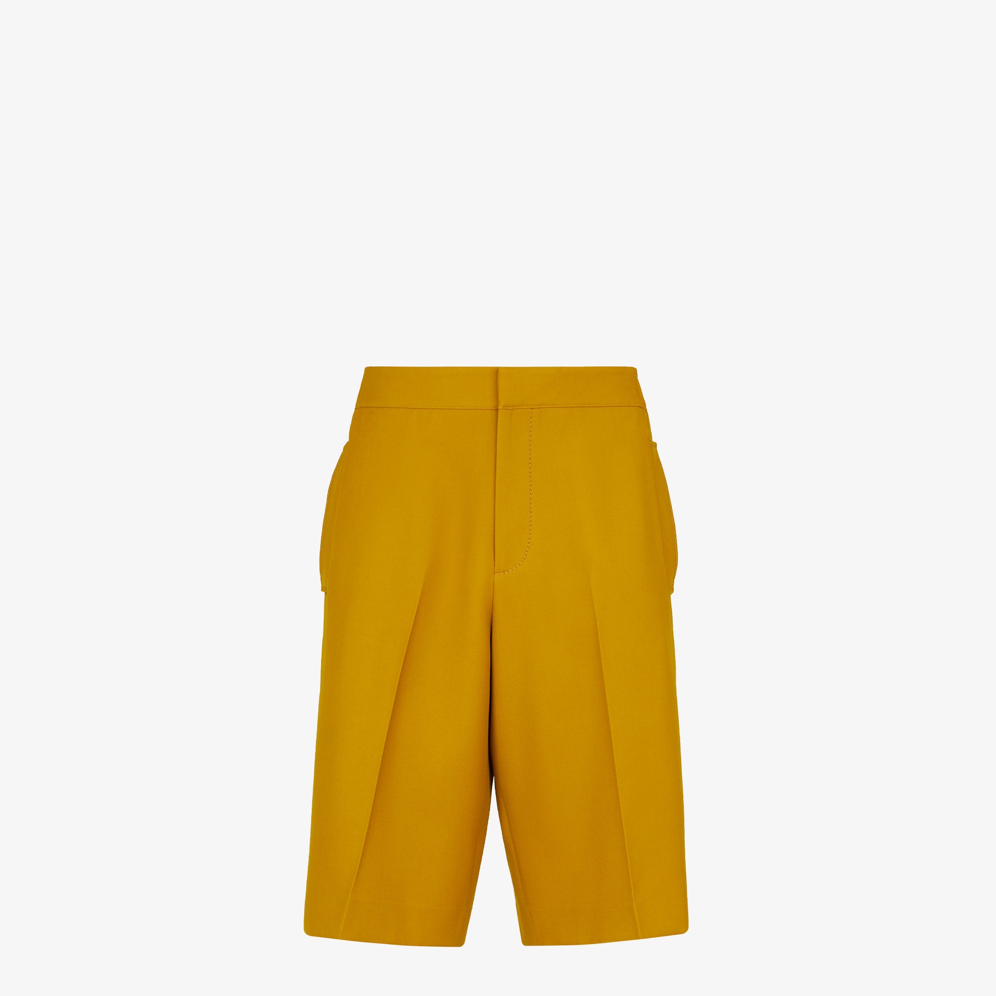 yellow fendi shorts