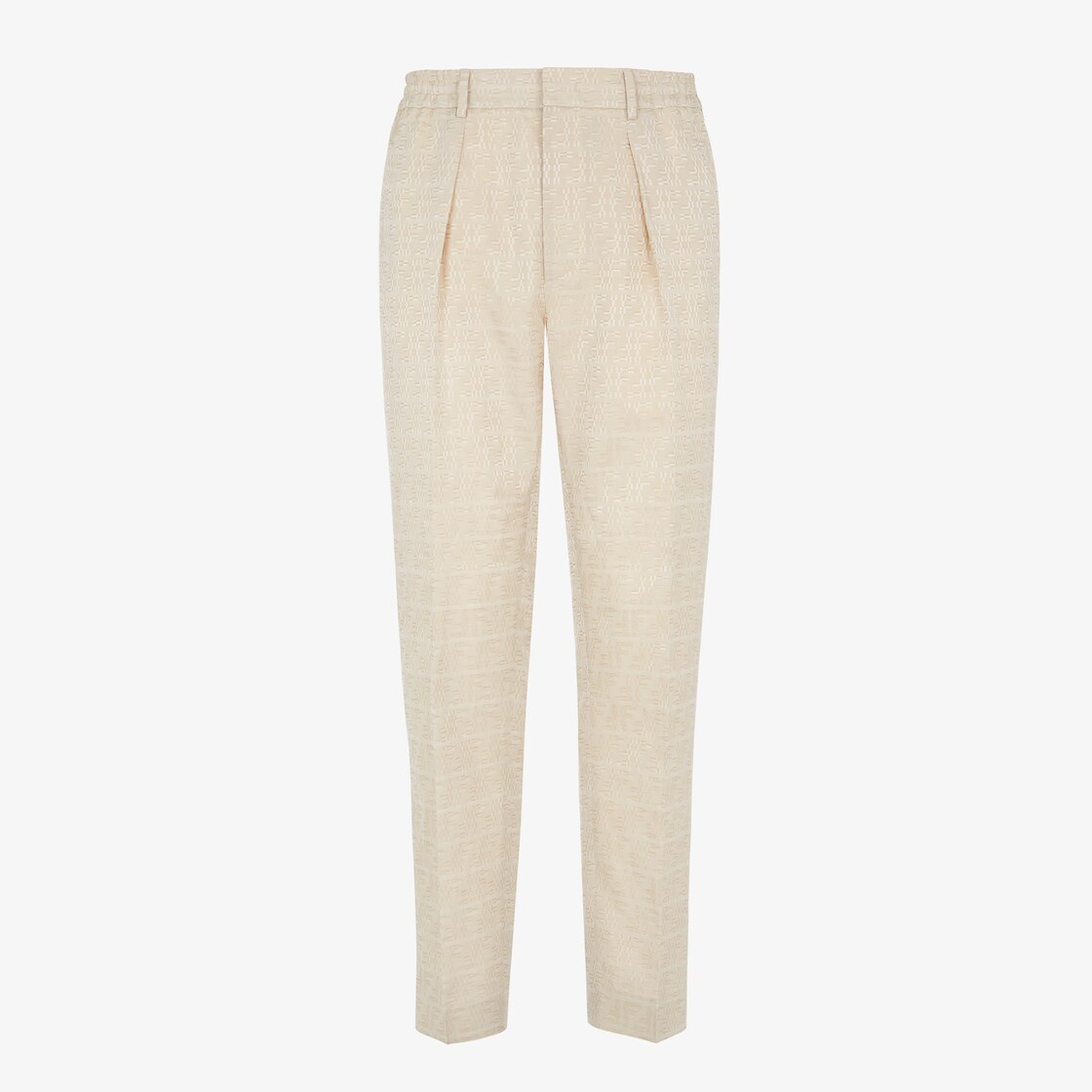 Trousers Beige FF Labyrinth jacquard trousers Beige - Image 1/4