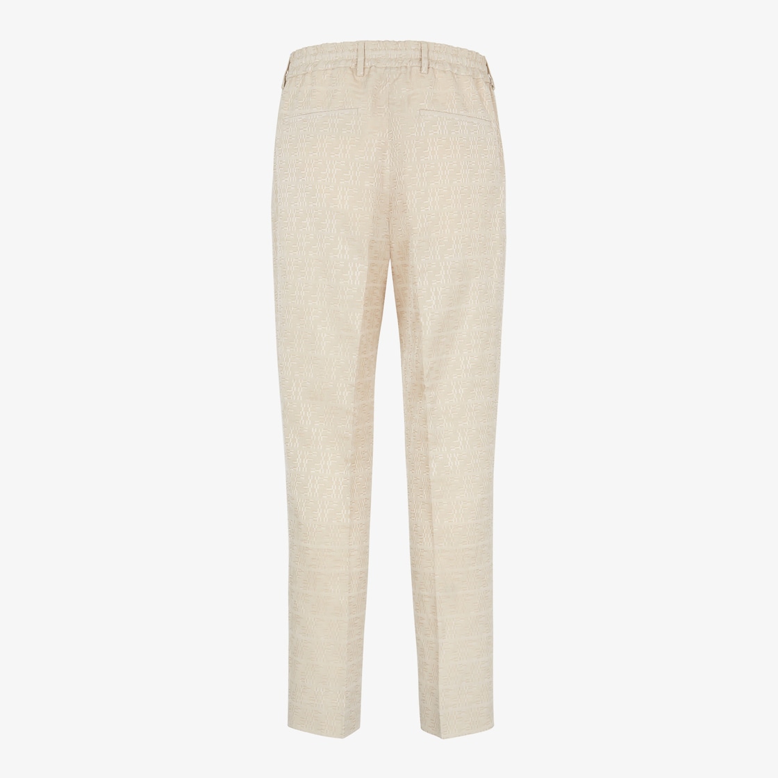 Trousers Beige FF Labyrinth jacquard trousers Beige - Image 2/4