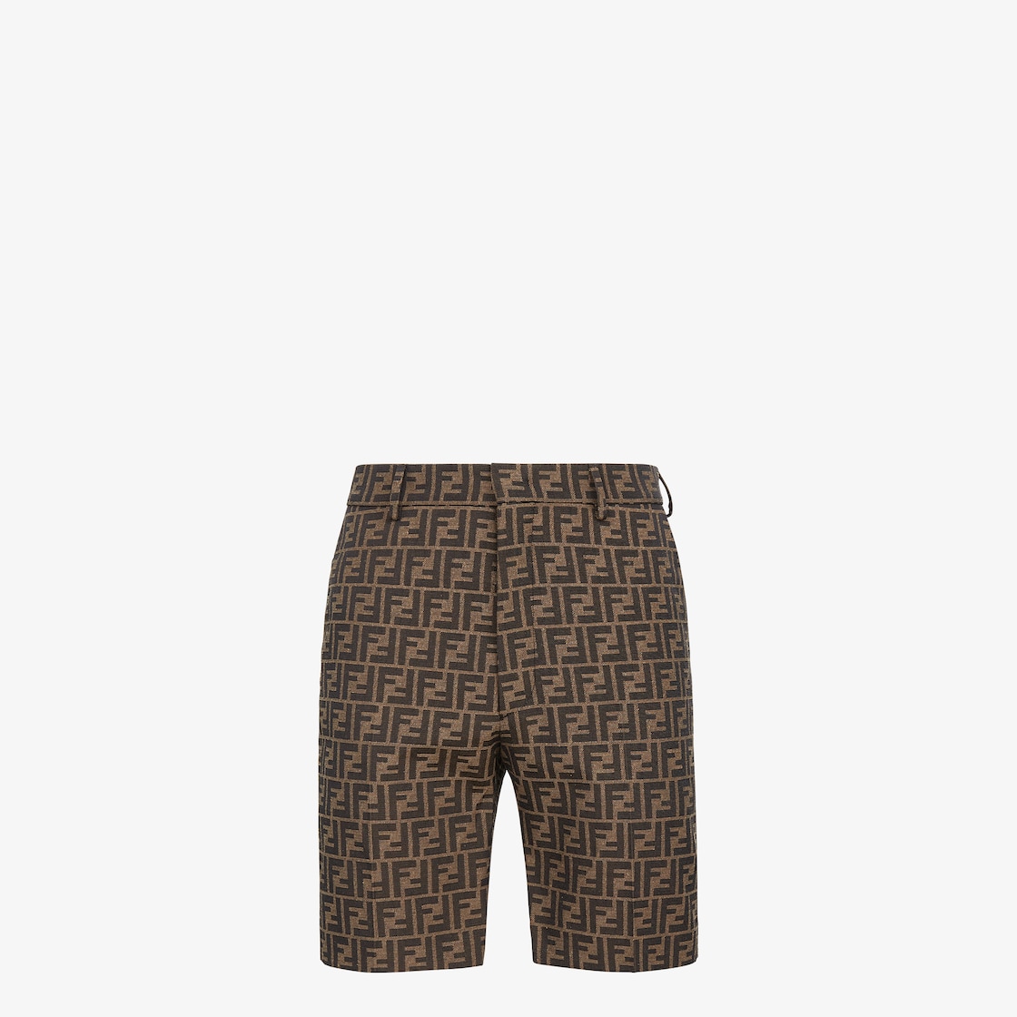 Bermudas Bermuda pants in brown fabric Fendi