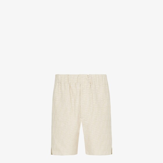 Fendi Bermudas In Neutral