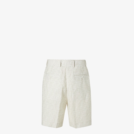 Fendi Bermuda shorts with belt loops at the waist | Thumbnail 2