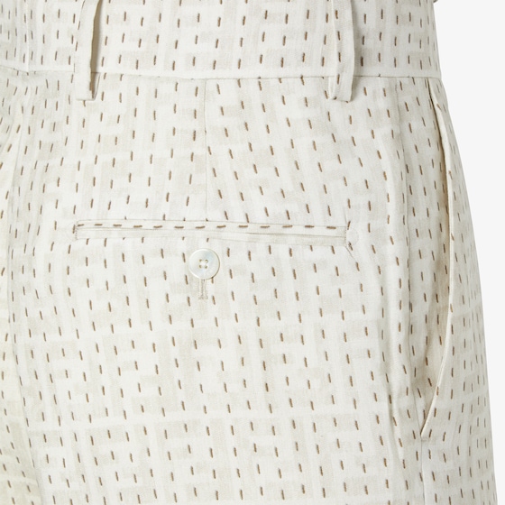 Fendi Bermuda shorts with belt loops at the waist | Thumbnail 3