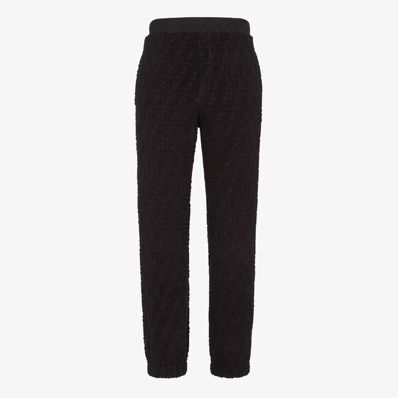 Fendi Trousers In Black
