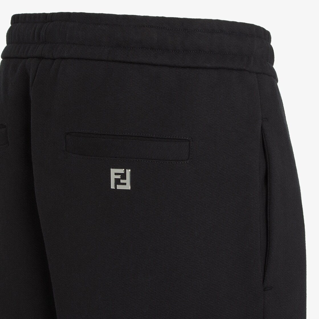 Trousers Black cotton trousers Black - Image 3/4