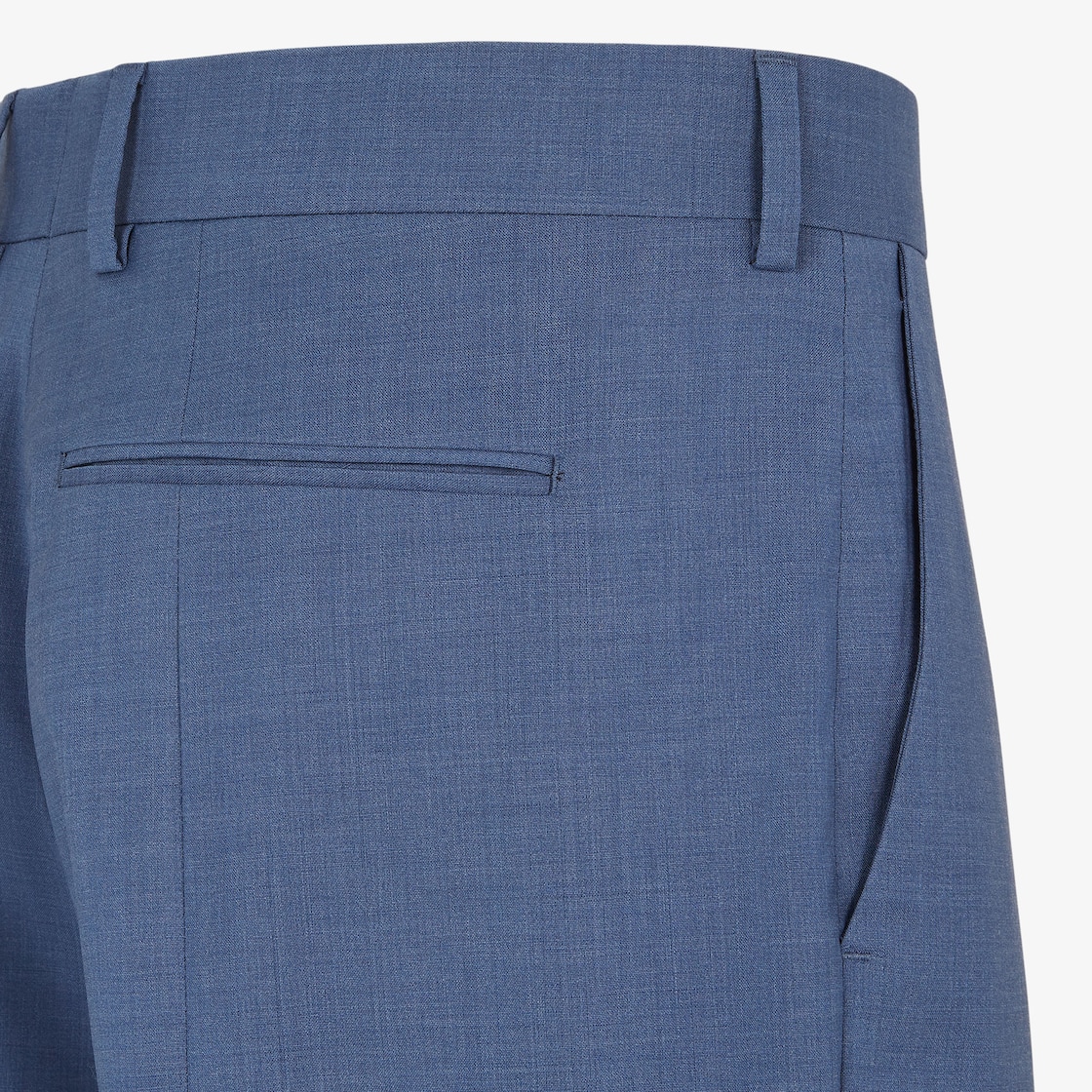 Trousers Blue wool trousers Blue - Image 4/5