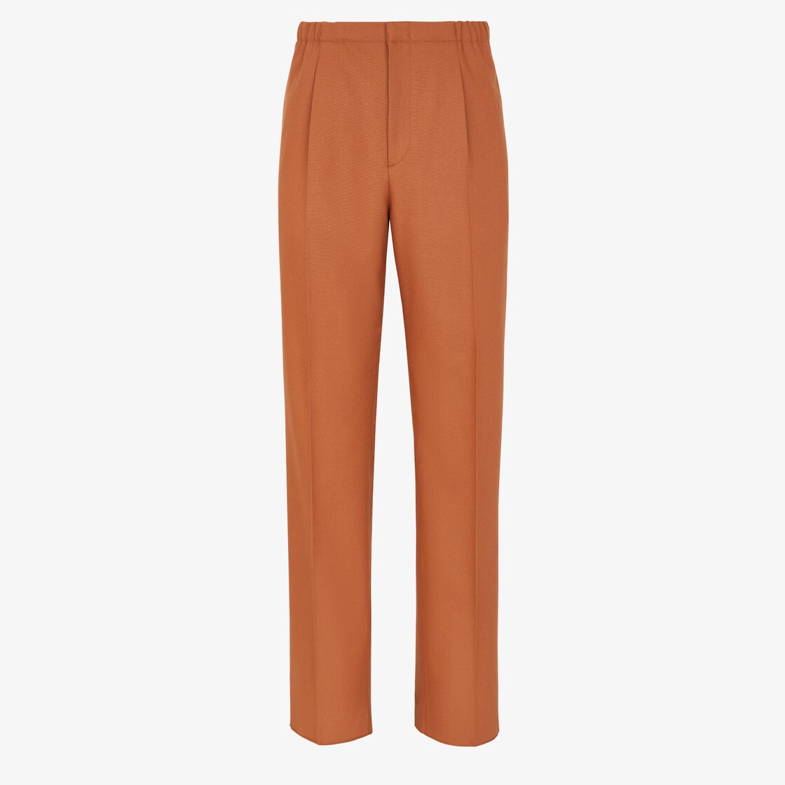 Fendi Bordeaux Cotton Casual Pants