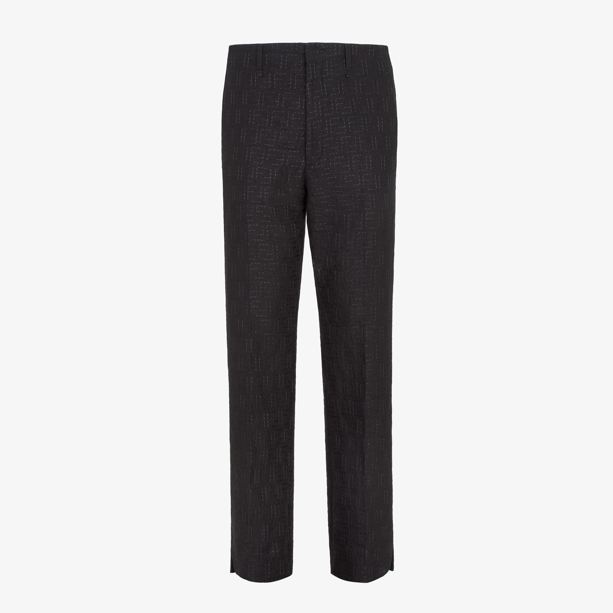 Pants Linen Black | Fendi