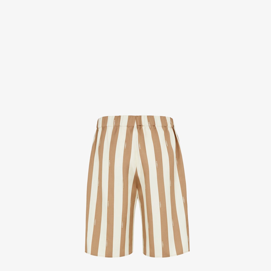 Bermudas Short trousers in beige Pequin silk Beige - Image 2/4