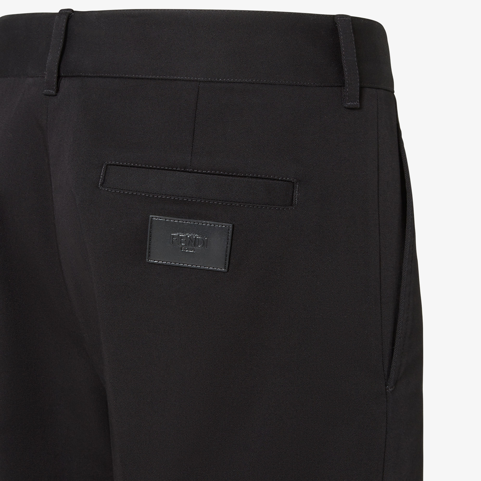 Pants Cotton Black | Fendi