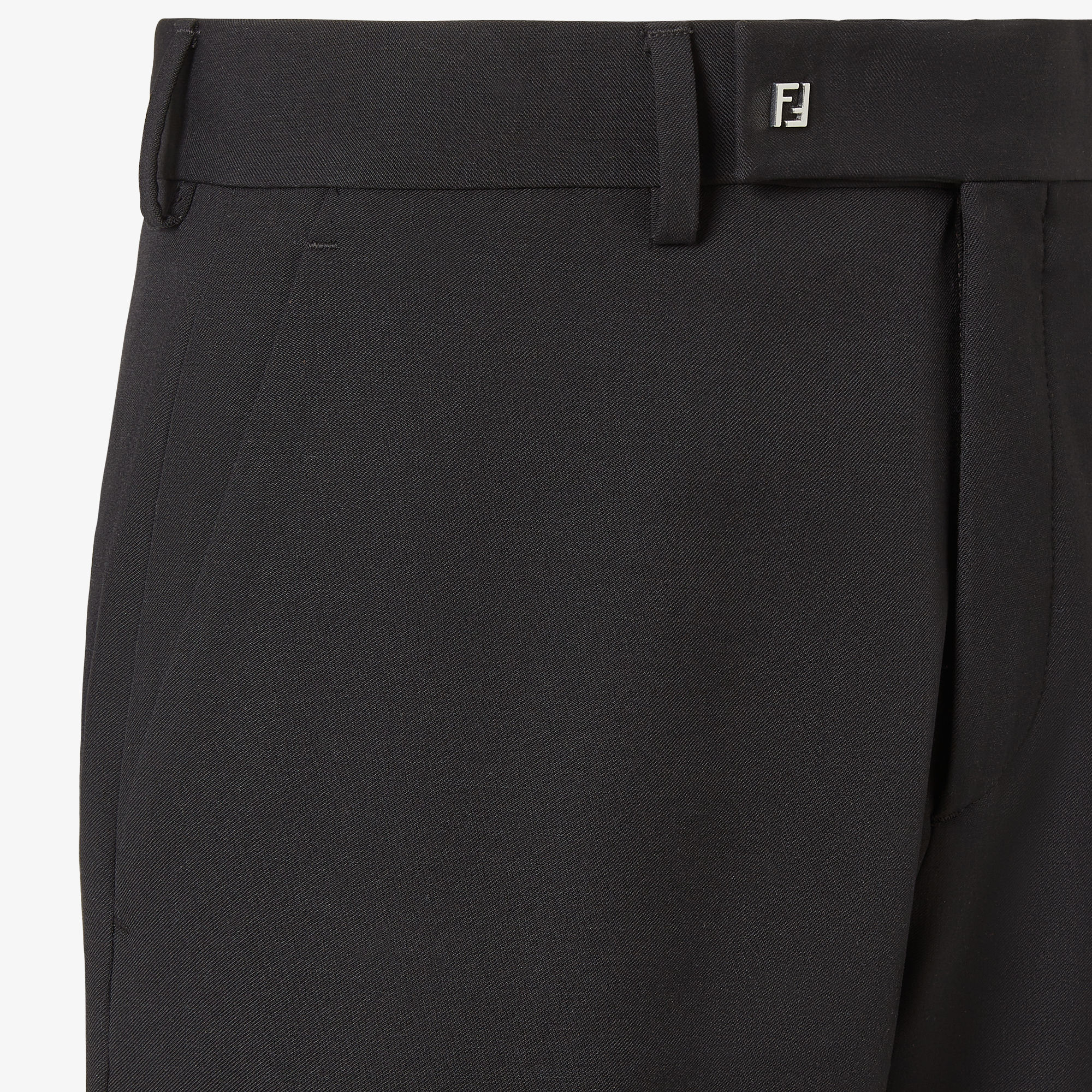 Pants Wool Black | Fendi