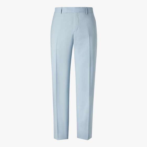 Fendi Tailored trousers with trouser crease and belt loops
