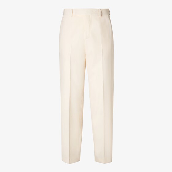 Fendi Tailored trousers with trouser crease and belt loops