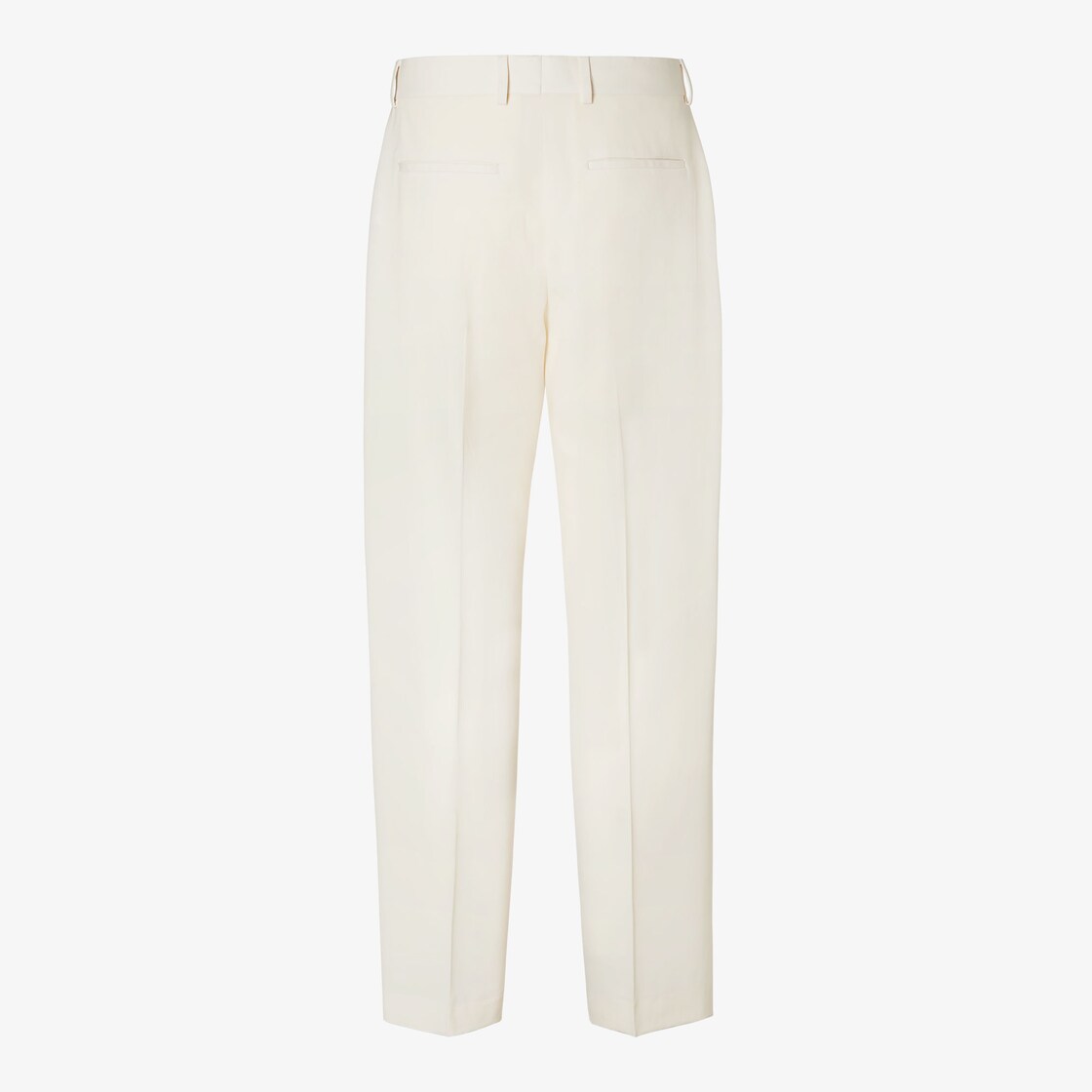 Trousers Beige wool gabardine trousers Beige - Image 3/5
