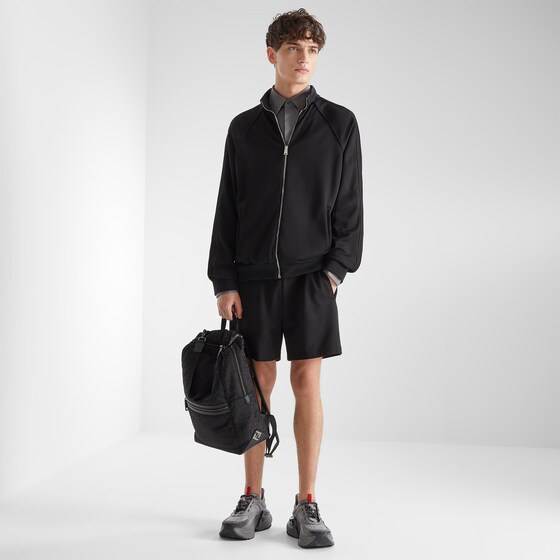 Fendi Bermuda trousers with elastic drawstring waist | Thumbnail 4