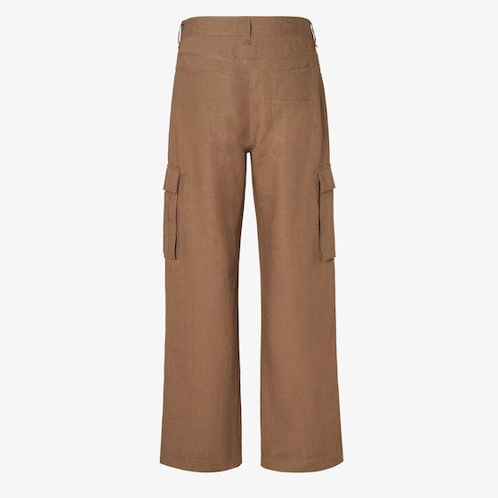 Fendi Straight-cut cargo trousers with belt loops at the waist | Thumbnail 2