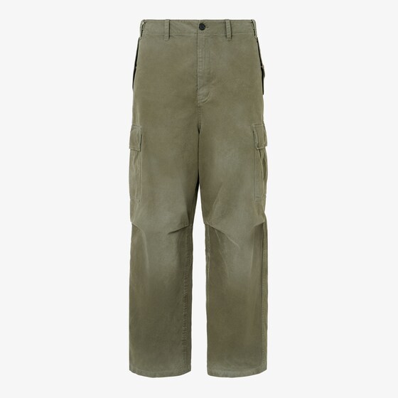 Fendi Regular-fit utility trousers featuring long side ties at
