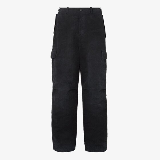Fendi Regular-fit utility trousers featuring long side ties at