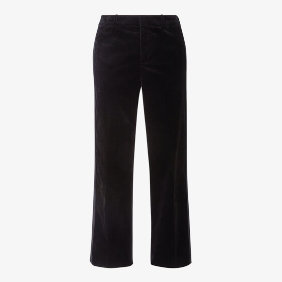 Fendi Trousers In Black