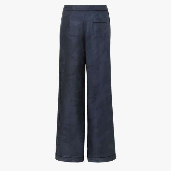 Fendi Straight-cut pyjama-style trousers with patch pockets | Thumbnail 2