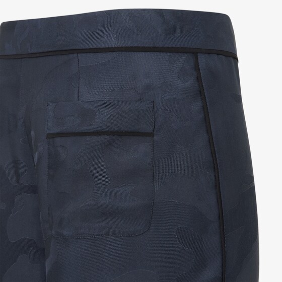 Fendi Straight-cut pyjama-style trousers with patch pockets | Thumbnail 3