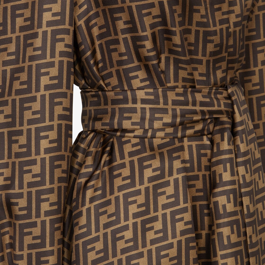 Dress Brown twill dress Brown - Image 4/5