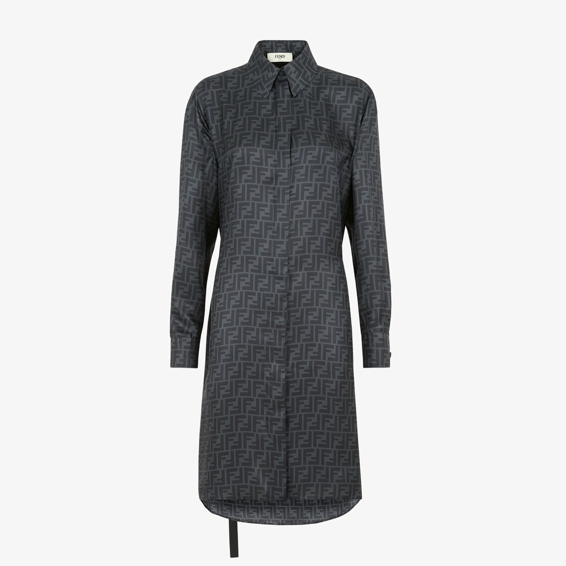 Dresses  Womens FENDI Dove grey knit dress » Le Cheile