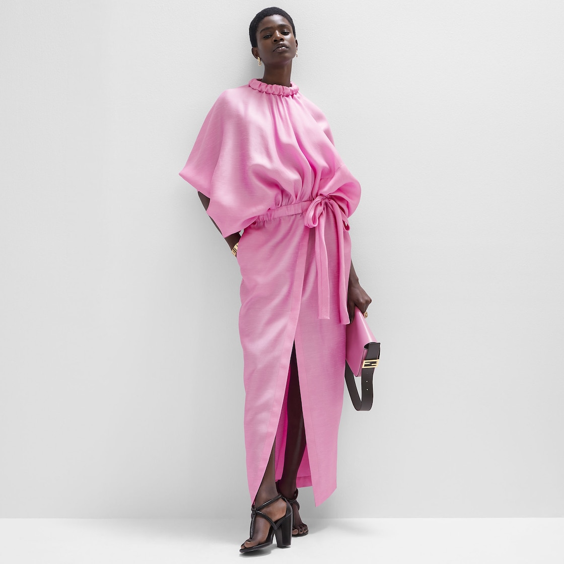 Pink fendi outlet dress