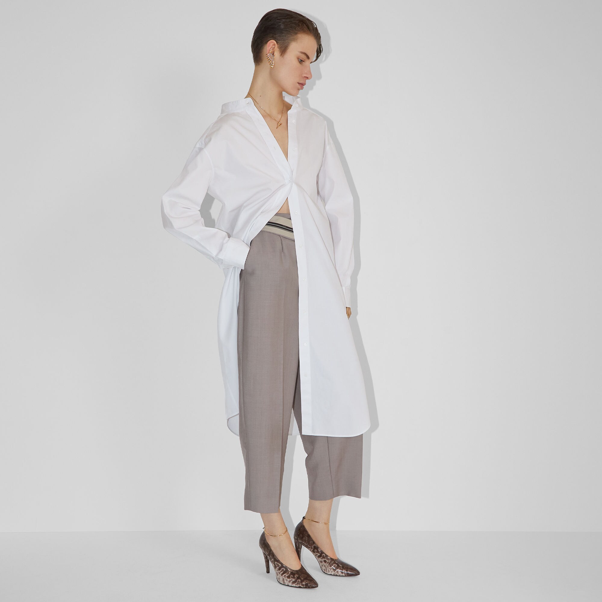 Dress Cotton White | Fendi